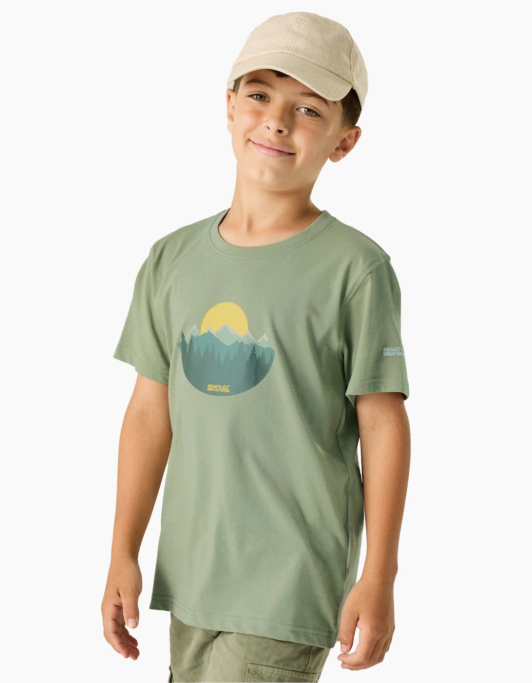 Regatta Childrens/Kids Bosley Sunset T-Shirt