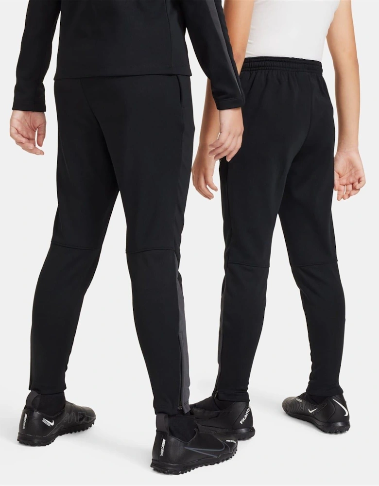 Acad Solid Patterned Slim Track Pants