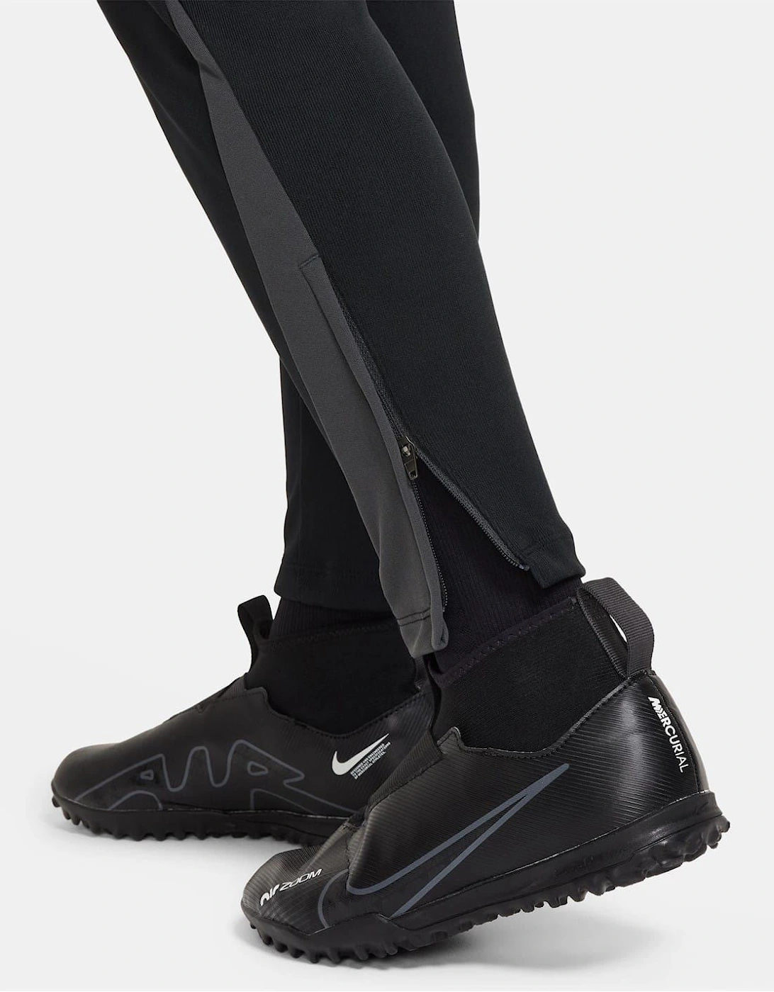 Acad Solid Patterned Slim Track Pants