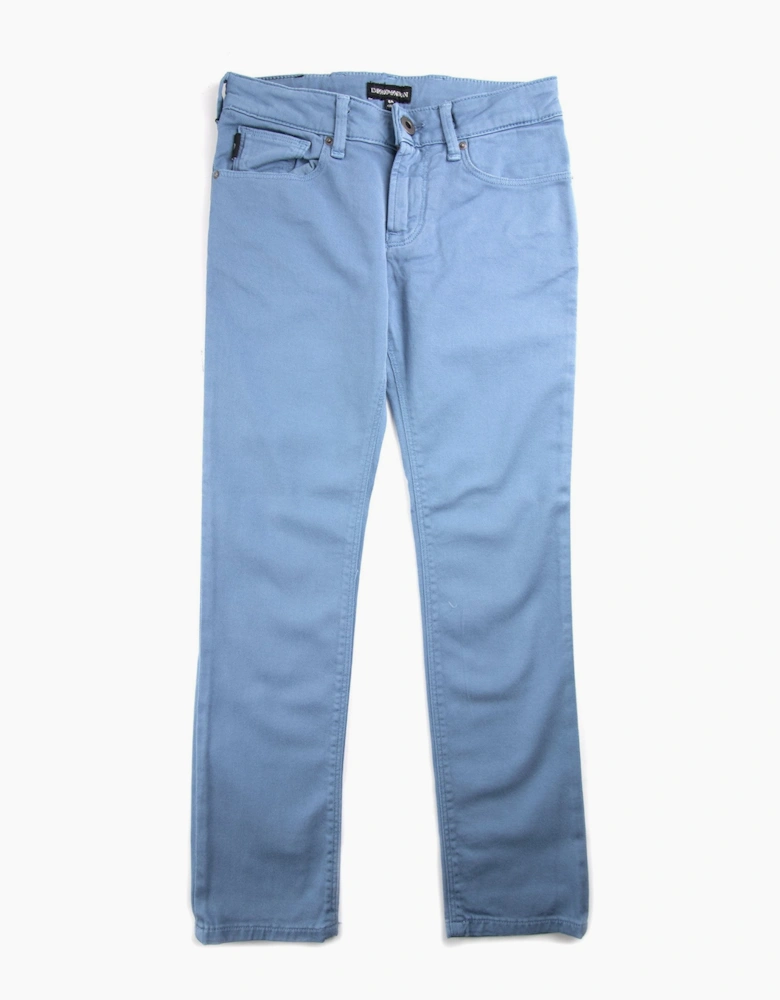 Emporio Armani Jnr Denim Jean Baby Blue