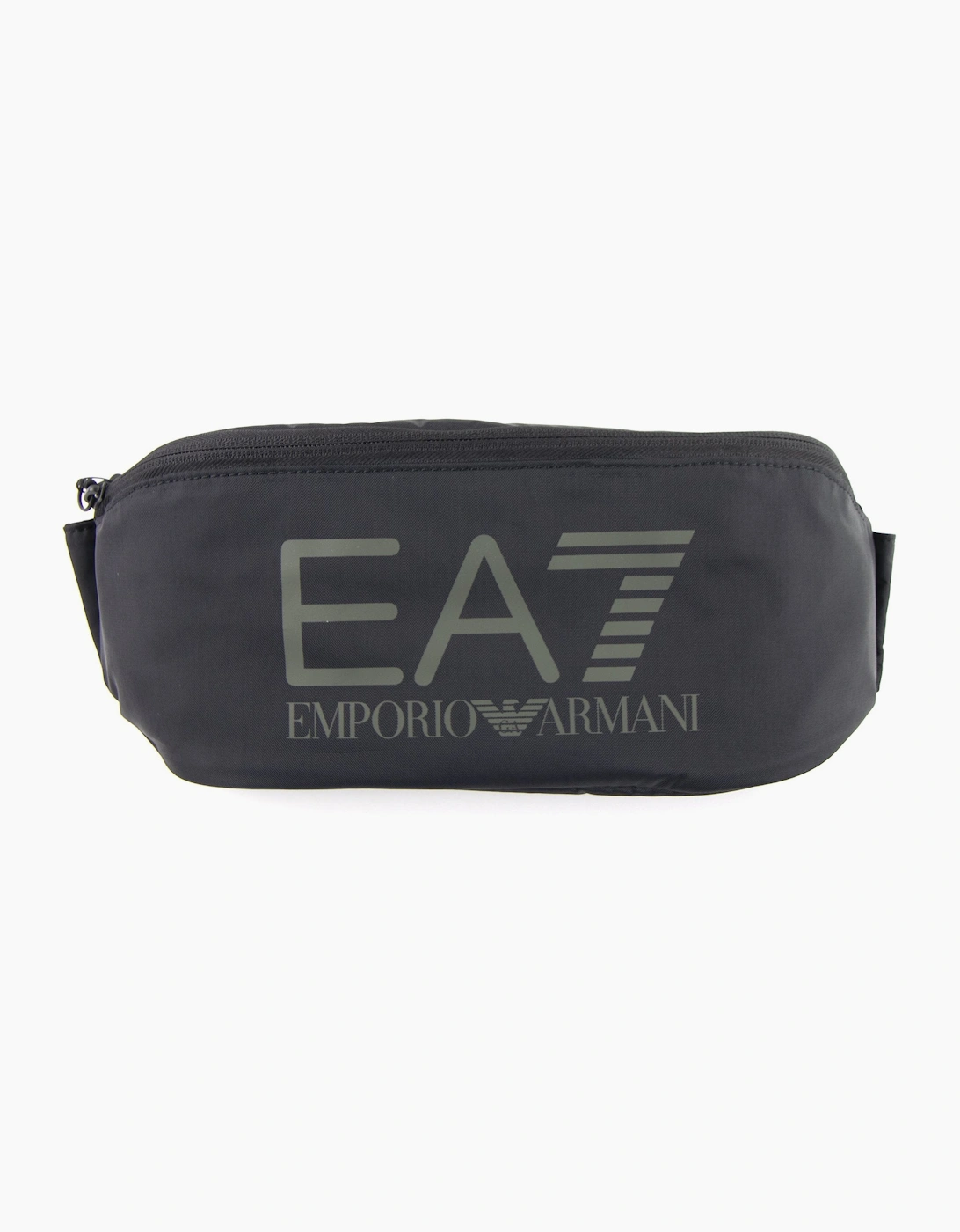 EA7 Emporio Armani Men's EA7 Logo Belt Bag Black/Stone Grey