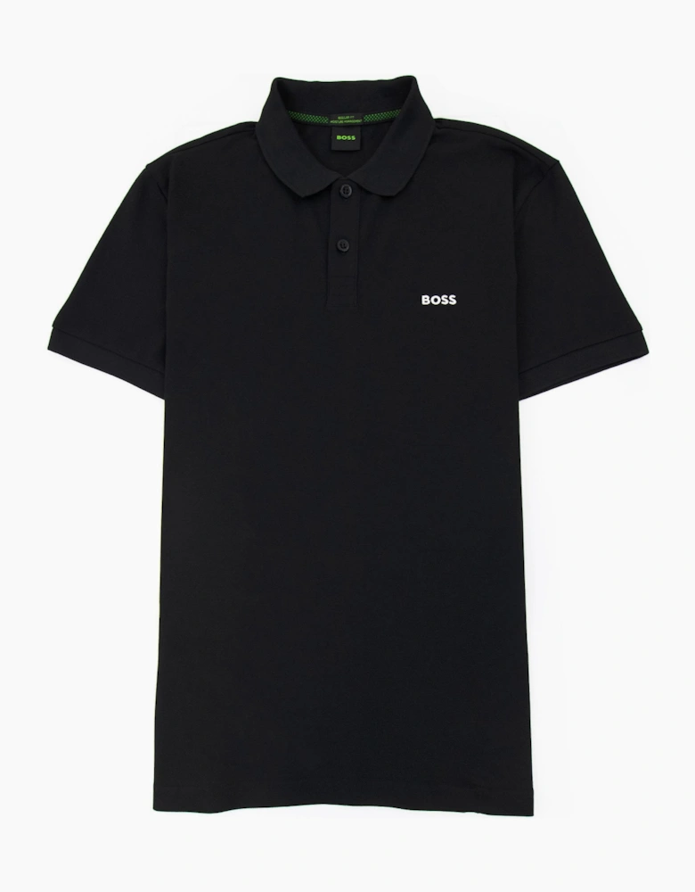 Hugo Boss Piro Reg Fit Polo Black 001