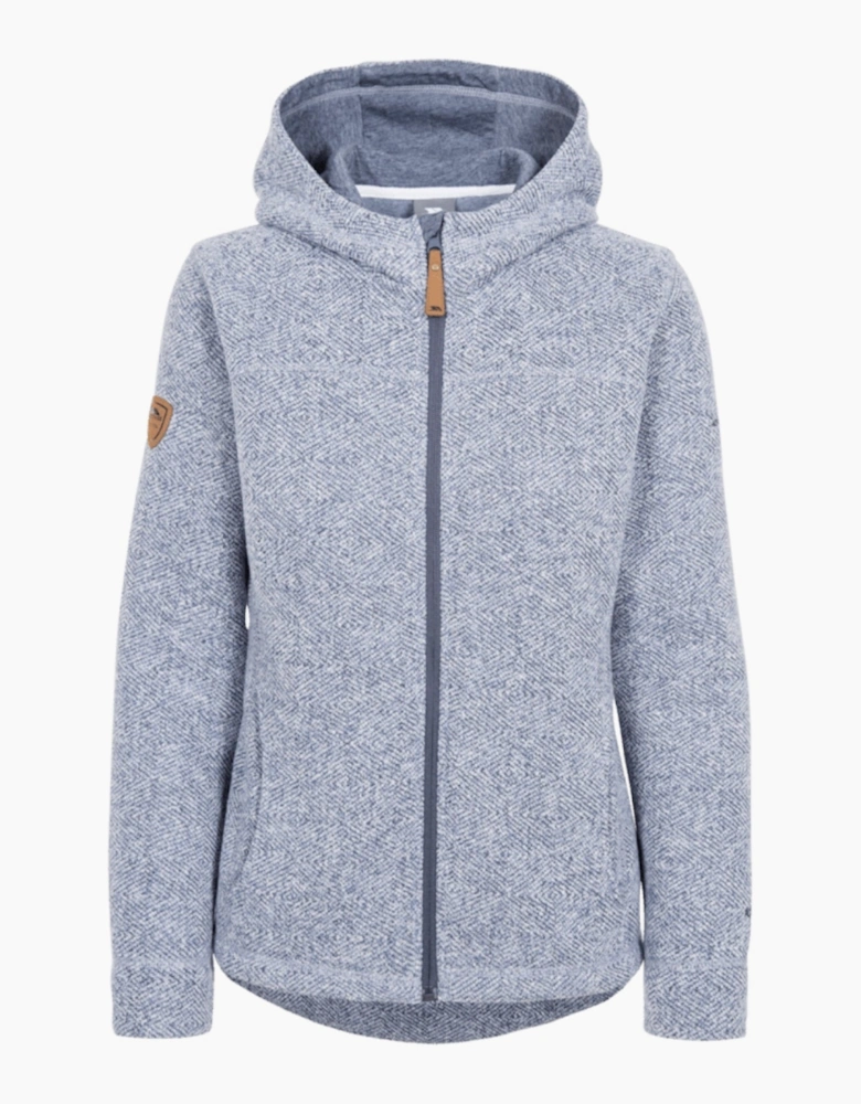 Trespass Womens Reserve C Hooded Full Zip Fleece