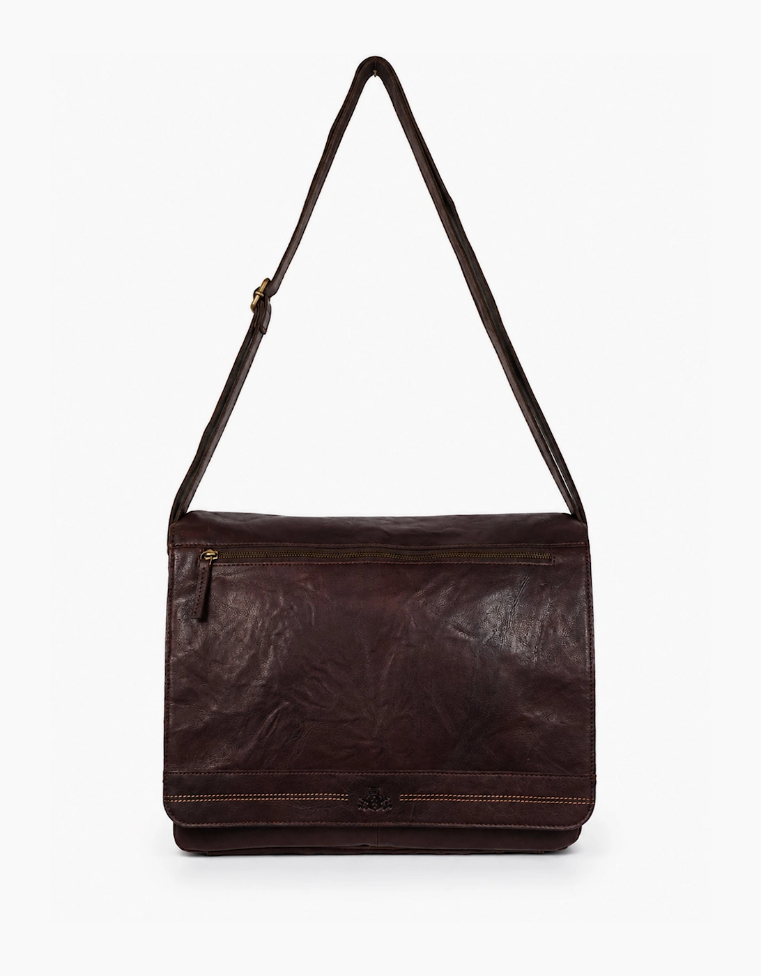 Rowallan Conquest Brown Large Messenger Bag BROWN