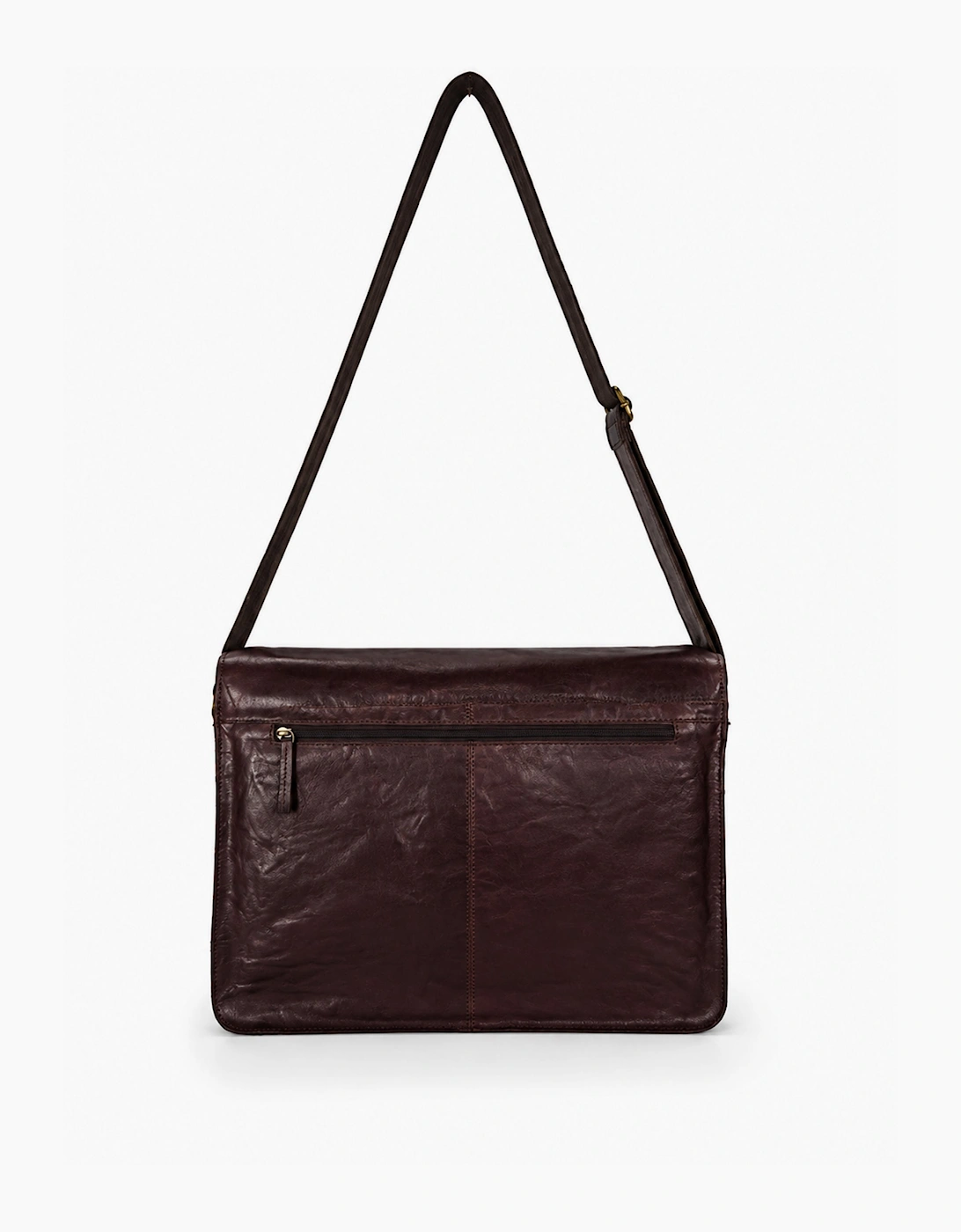 Rowallan Conquest Brown Large Messenger Bag BROWN