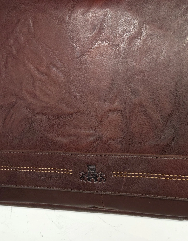 Rowallan Conquest Brown Large Messenger Bag BROWN