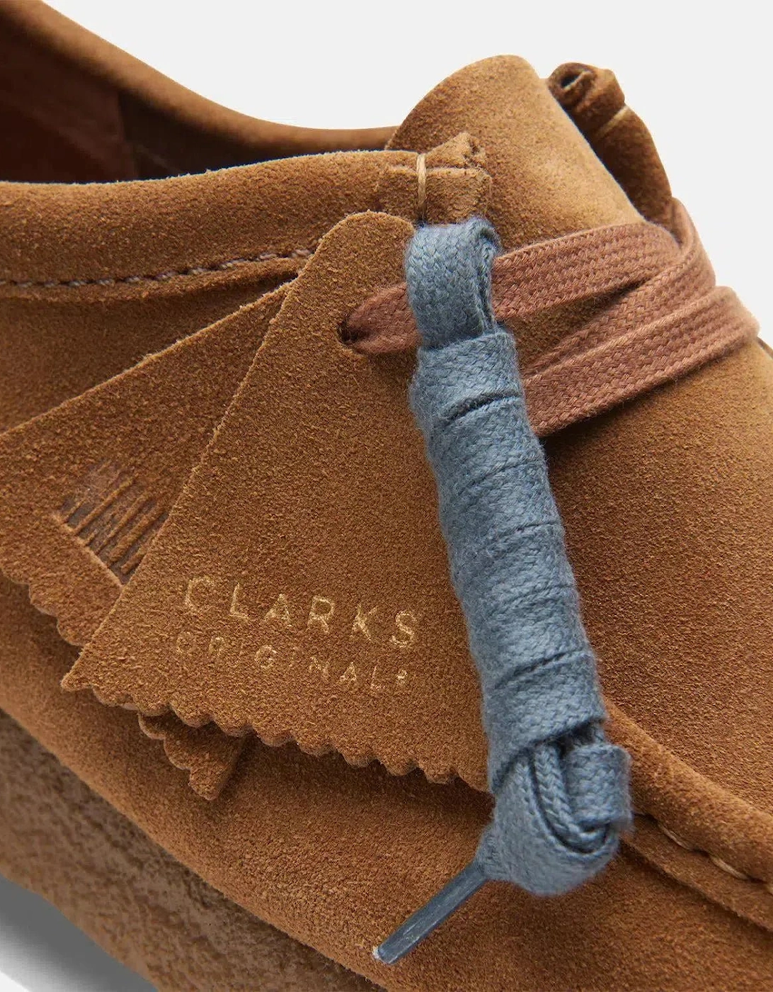 CLARKS ORIGINALS WALLABEE SHOES COLA SUEDE