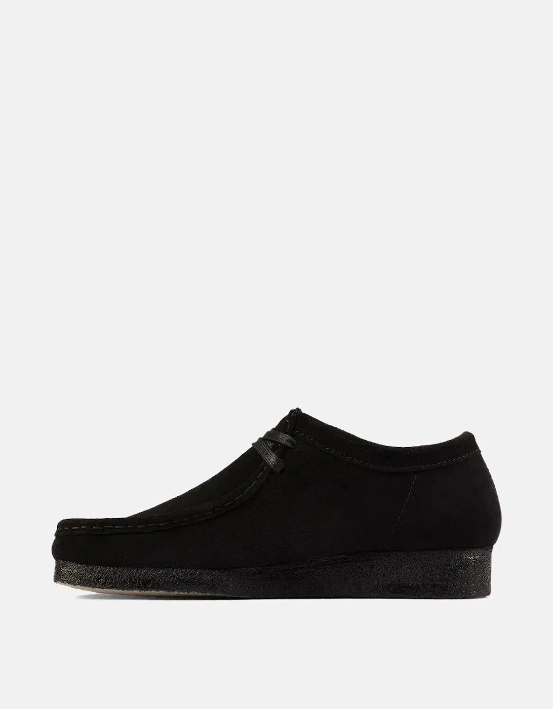 CLARKS ORIGINALS WALLABEE SHOES BLACK SUEDE