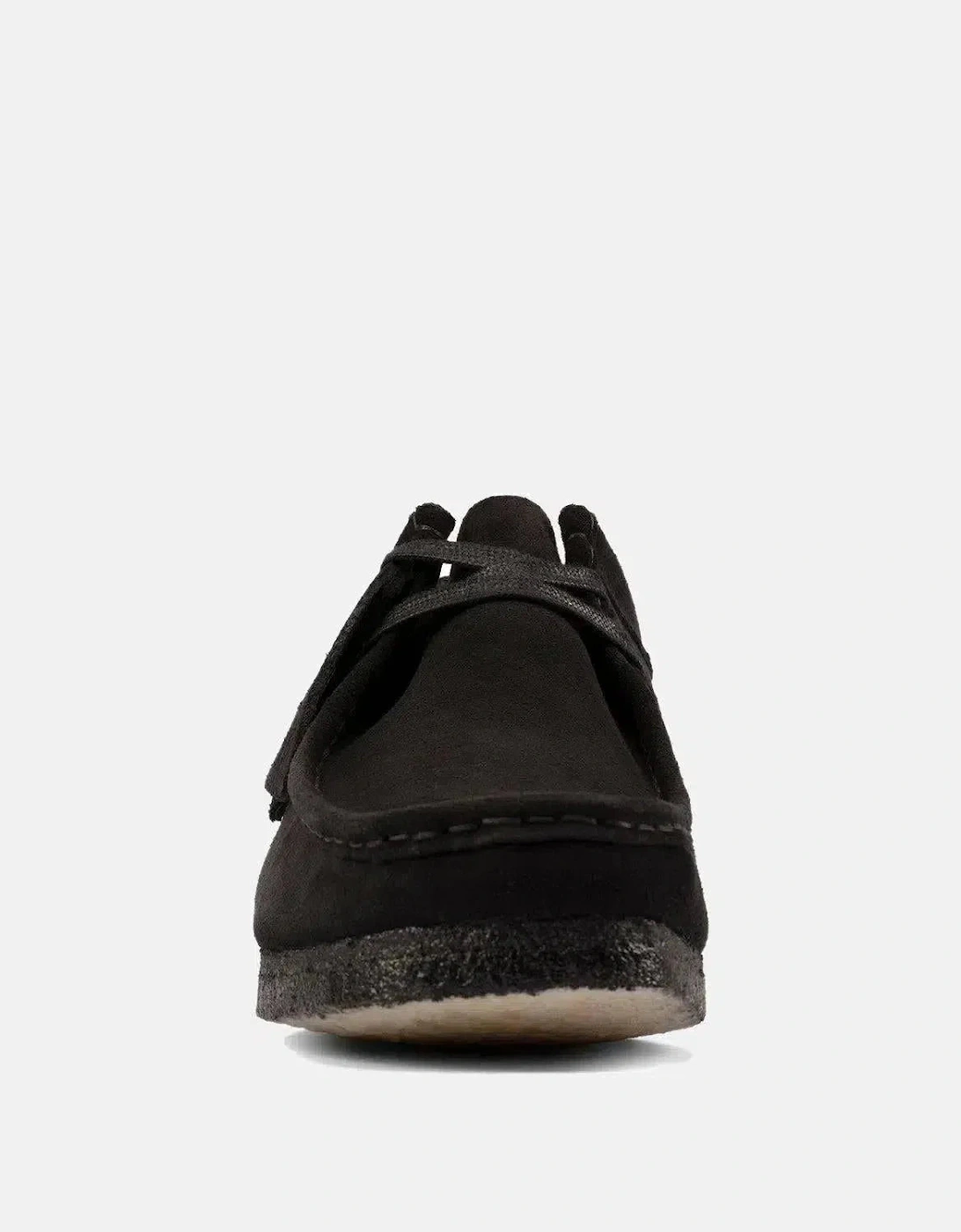 CLARKS ORIGINALS WALLABEE SHOES BLACK SUEDE