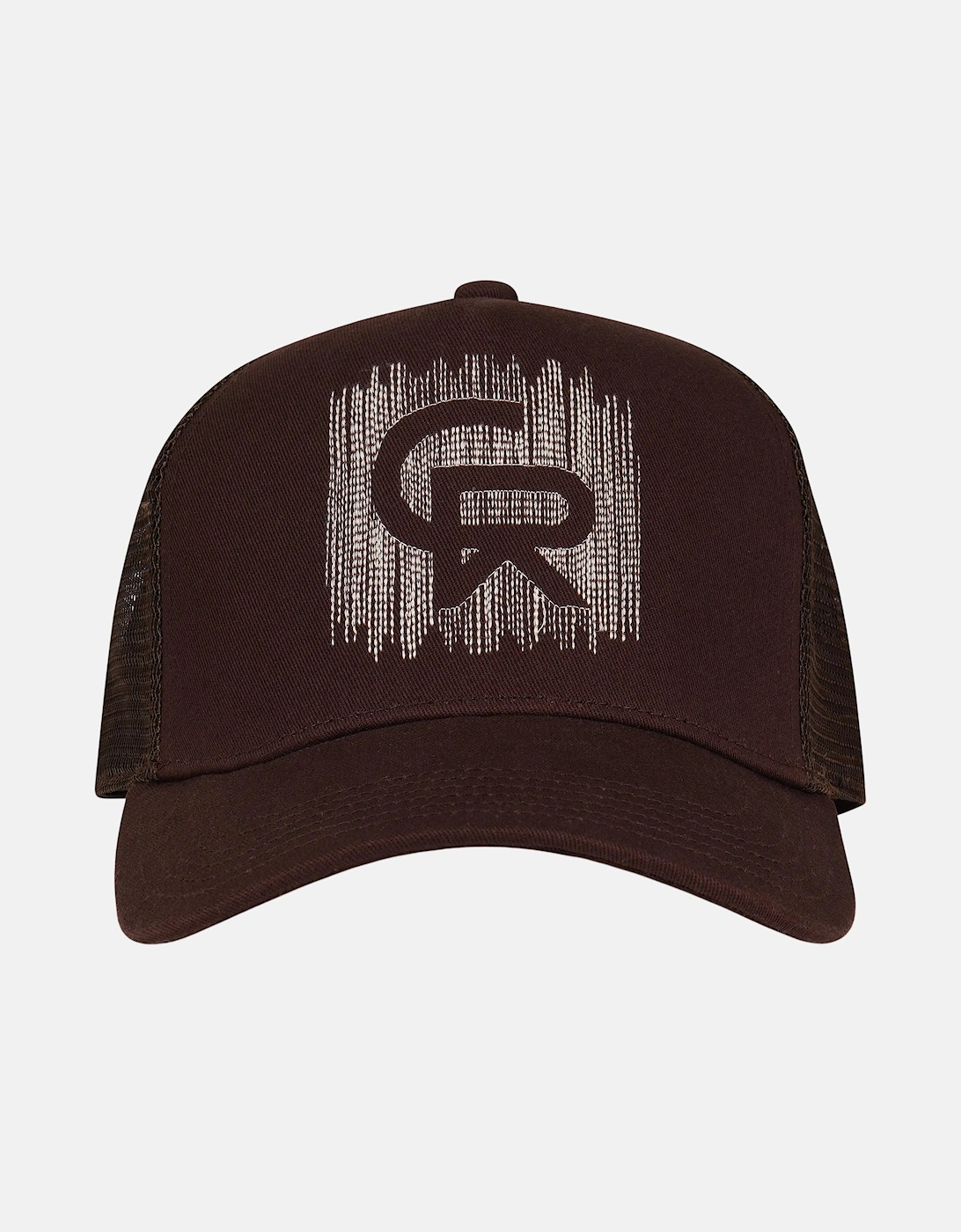 Christian Rose Christian Rose CR Chainstitch Trucker Cap Brown Sand