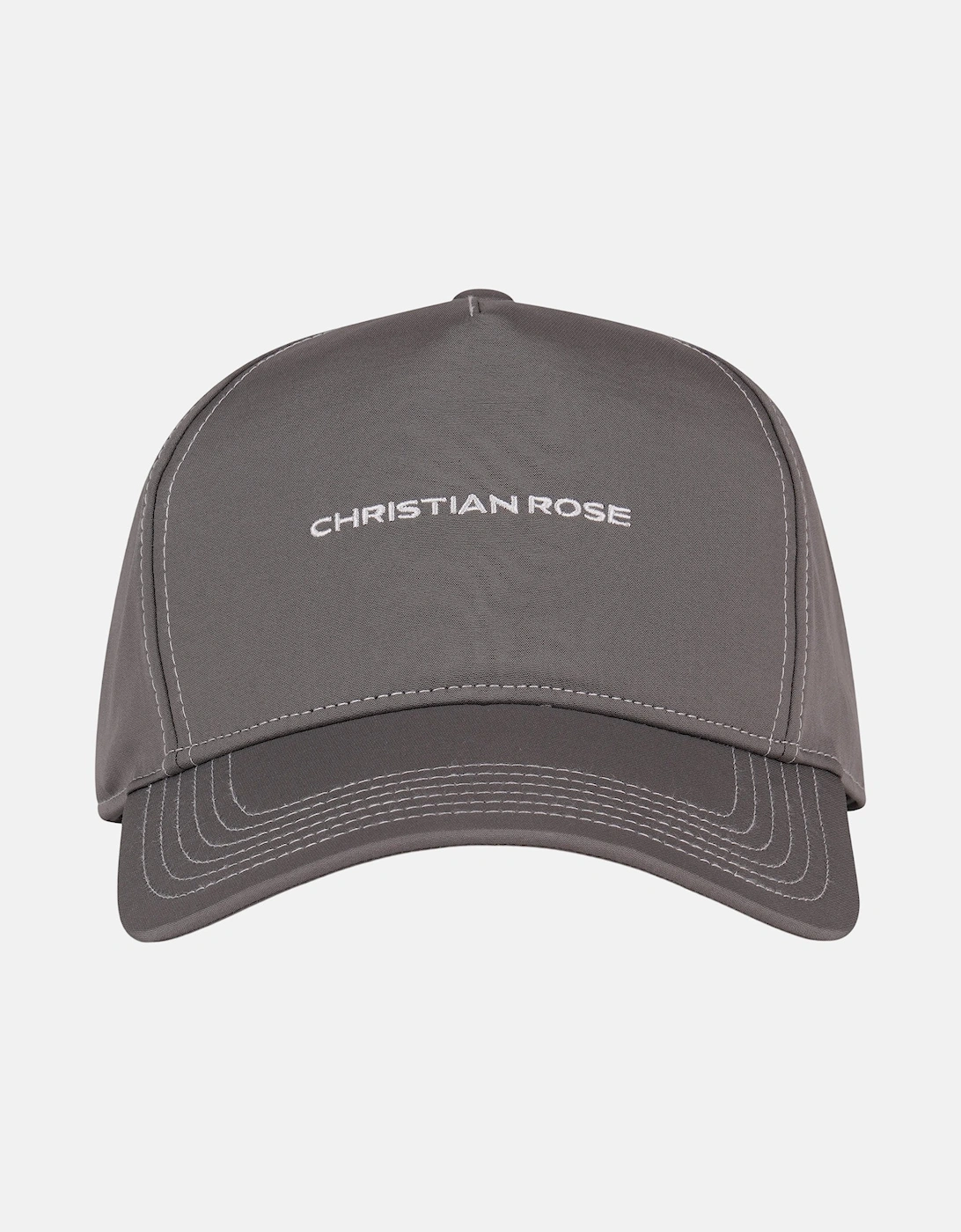Christian Rose Christian Rose Nylon Trucker Grey White