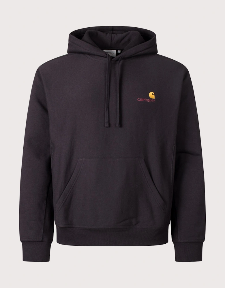 Loose Fit American Script Hoodie