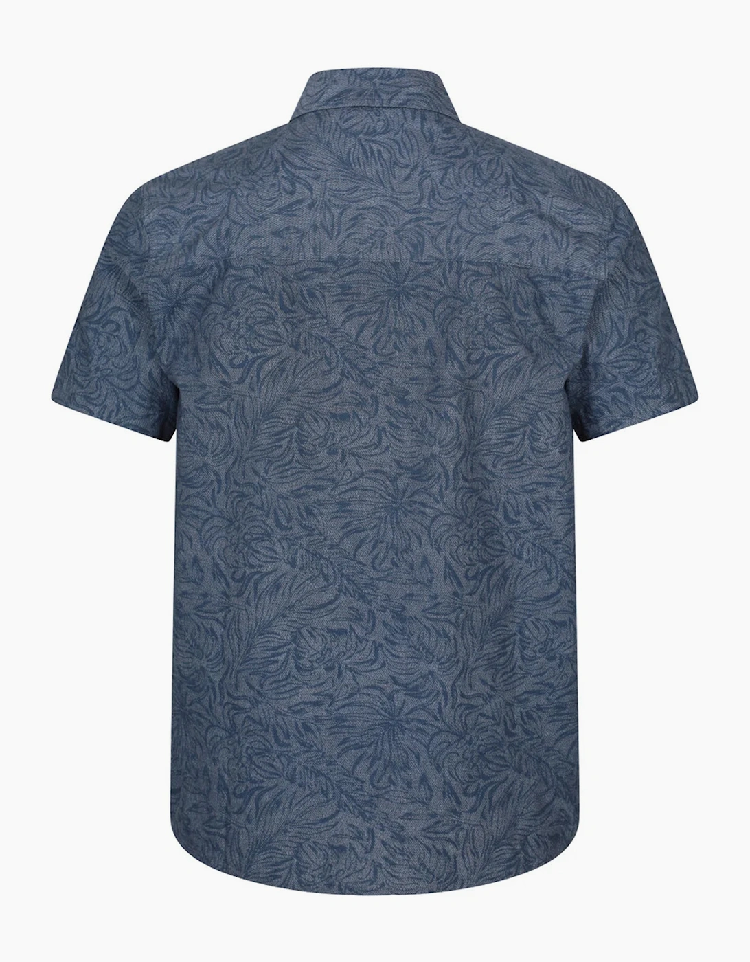 Mountain Warehouse Mens Tropical Short-Sleeved Shirt