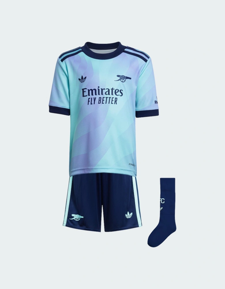 Adidas Arsenal Kids Third Mini Kit 2024/25