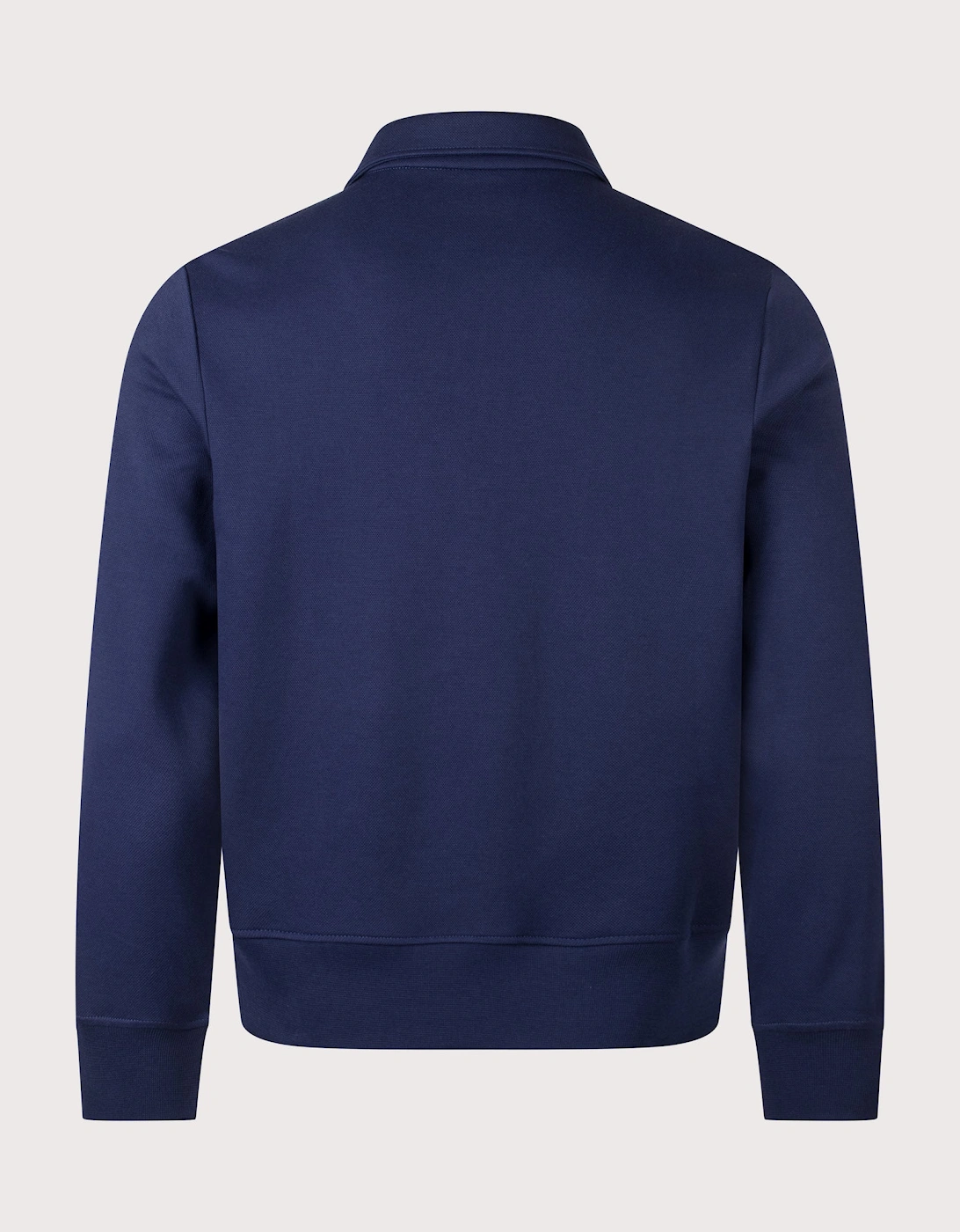Regular Fit Double Knit Quarter Zip Sweatshirt