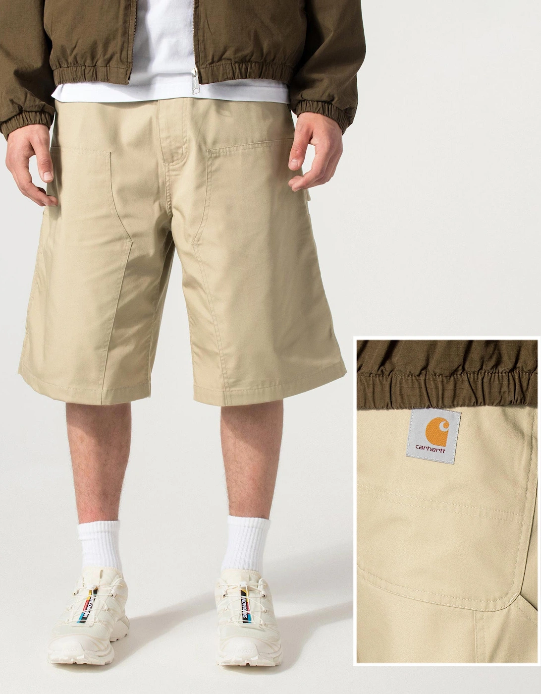 Loose Fit Postal Double Knee Shorts
