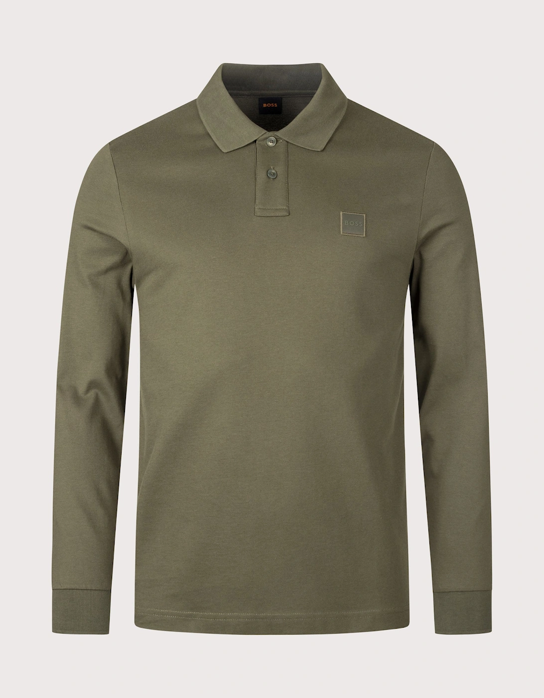 Slim Fit Passerby Long Sleeve Polo Shirt, 4 of 3