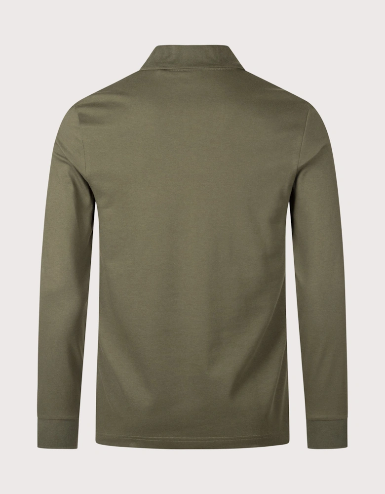 Slim Fit Passerby Long Sleeve Polo Shirt