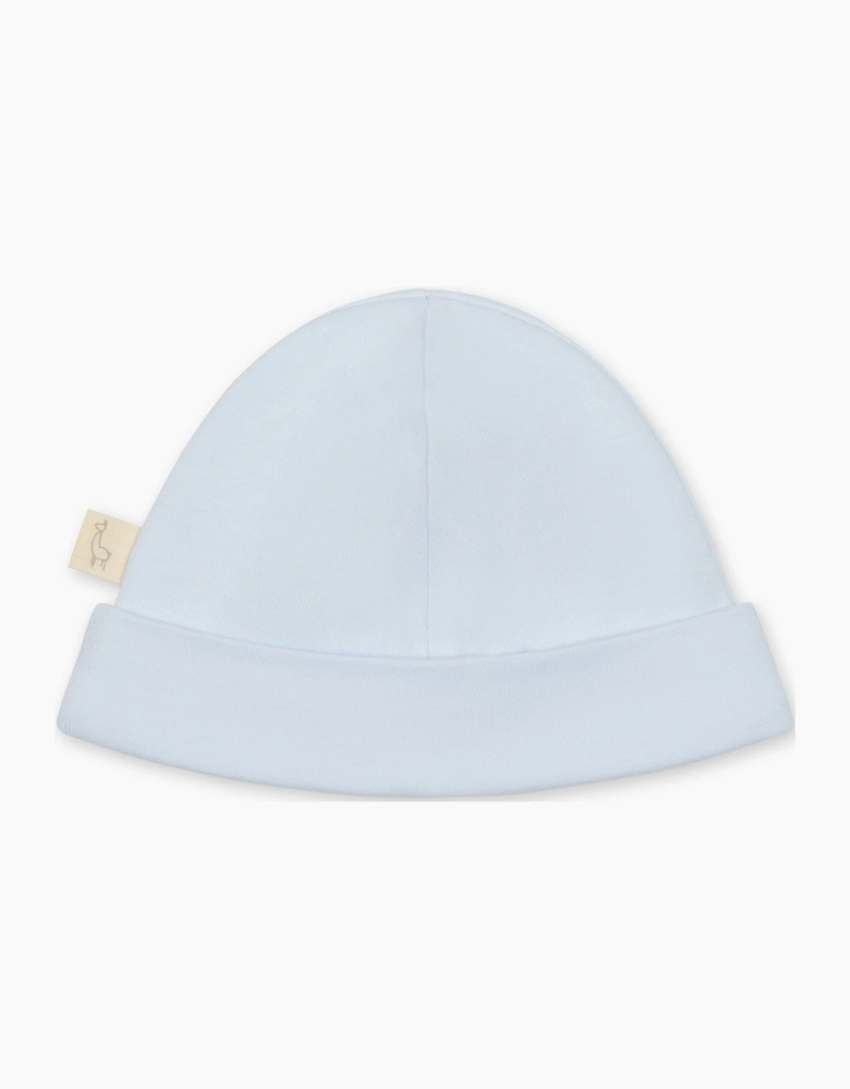 Blue Cotton Angel Wings Hat