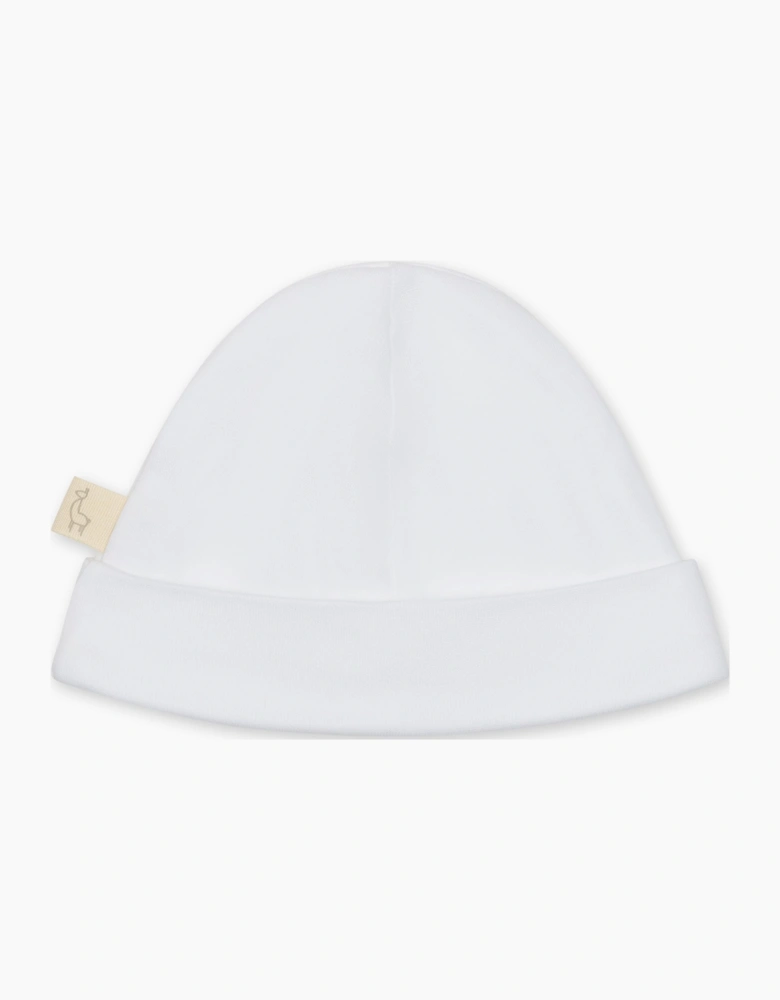 White Cotton Angel Wings Hat