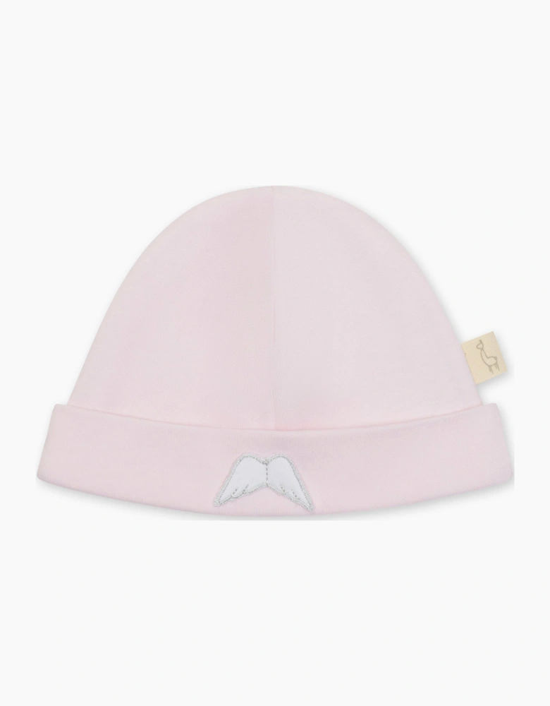 Pink Cotton Angel Wings Hat