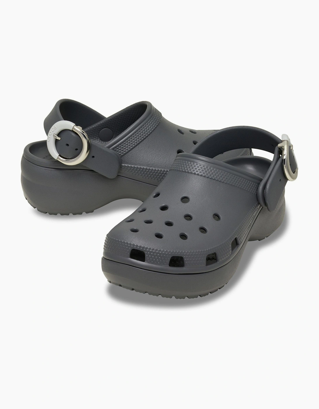 Crocs Classic Platform EVA Women's Carbon Clogs