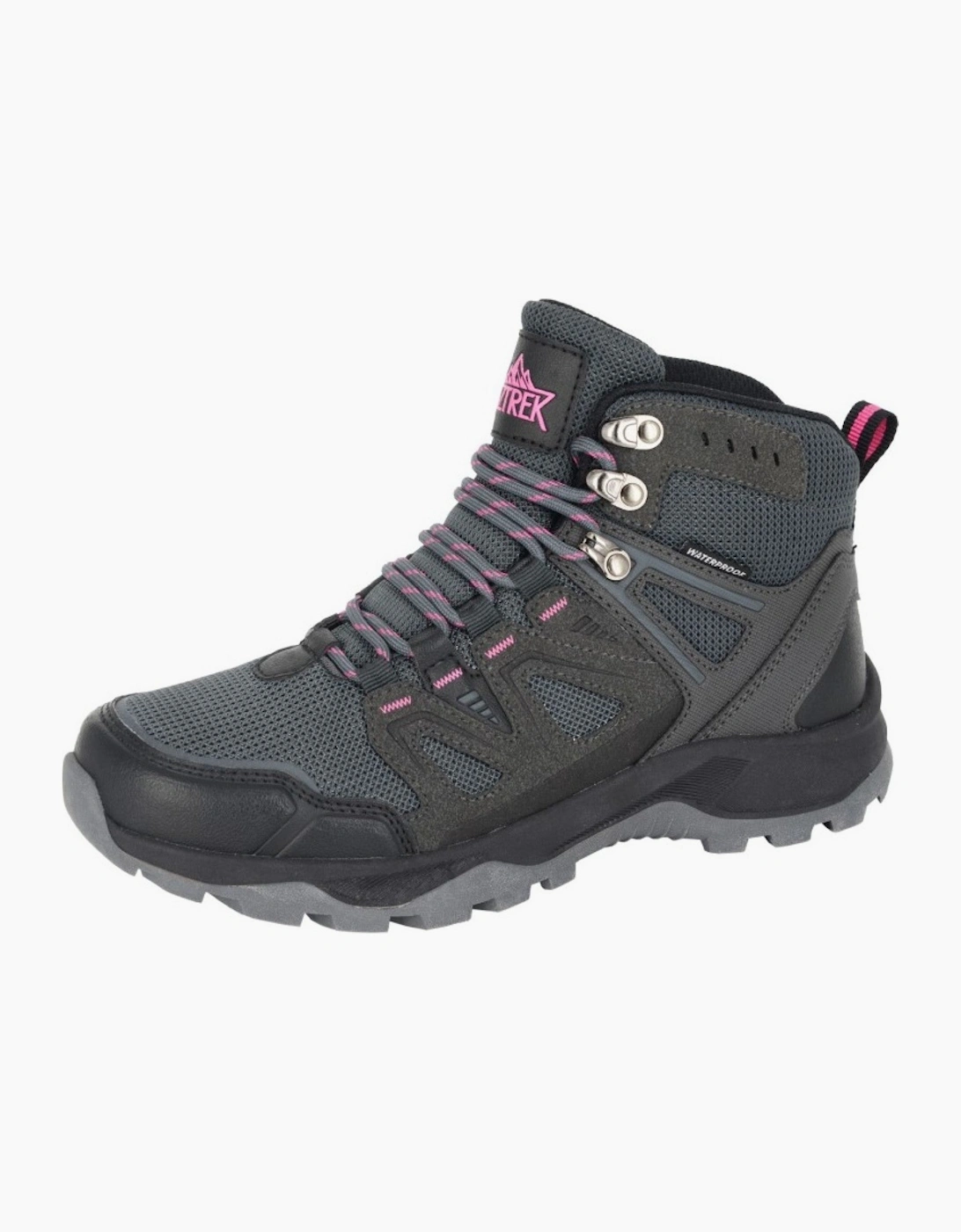 Aztrek Womens Caledonia Waterproof Ankle Walking Boots - Grey, 2 of 1