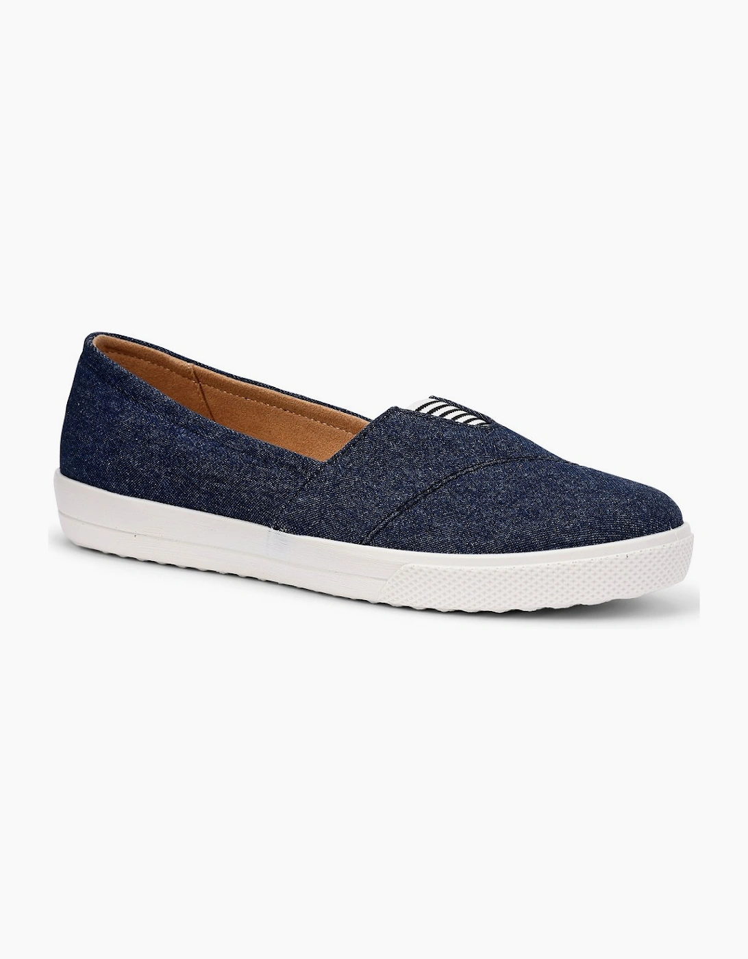 Hotter Women's Laurel Womens Canvas Shoes - Navy - Size: 5