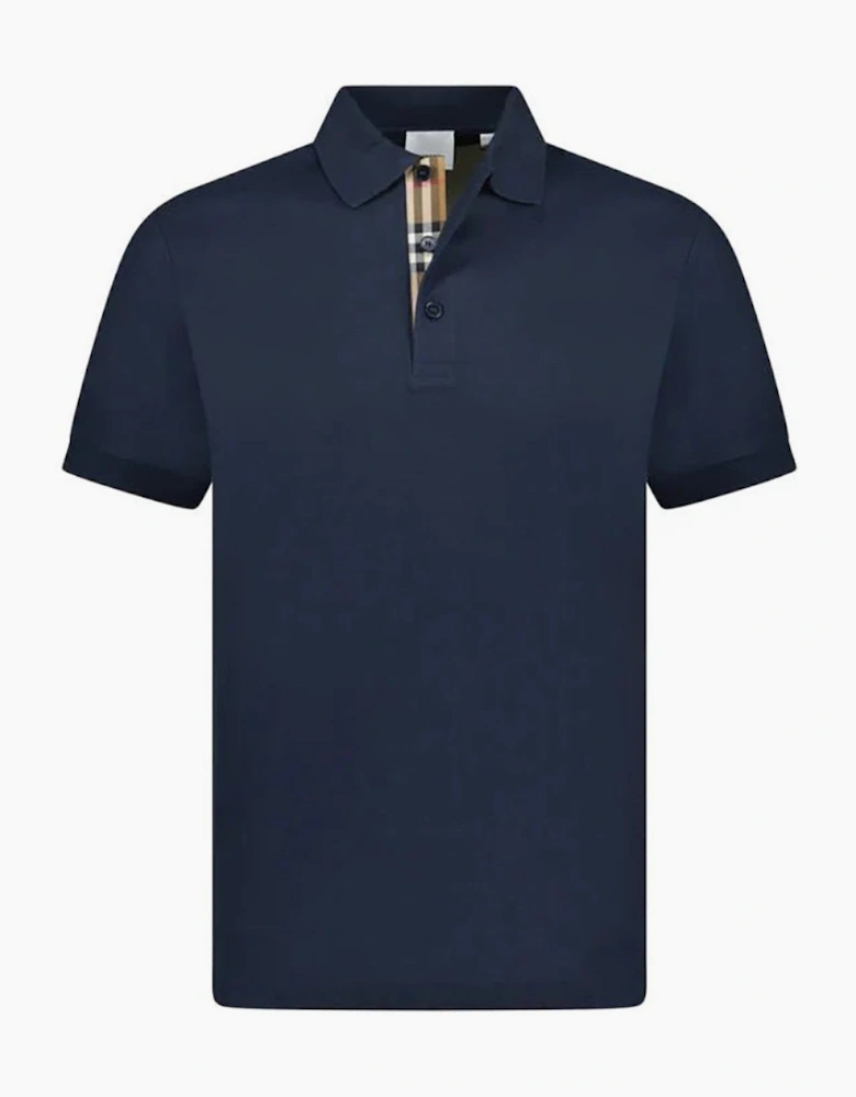 Burberry Mens Hartford Polo Shirt - Navy Black