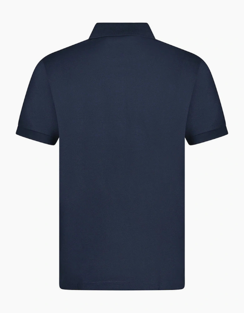 Burberry Mens Hartford Polo Shirt - Navy Black
