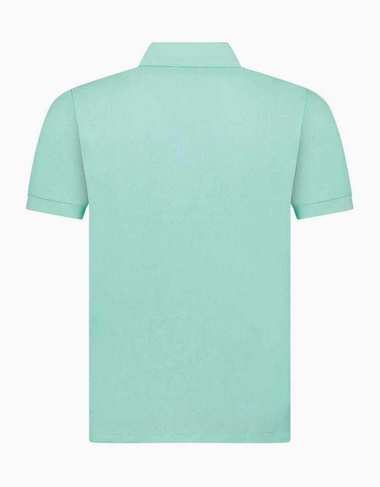 Burberry Mens Hartford Check Polo Shirt - Summer Mint