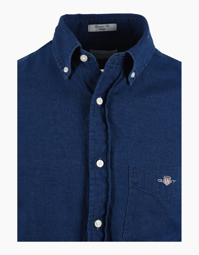 GANT REG OXFORD INDIGO SHIRT DARK INDIGO