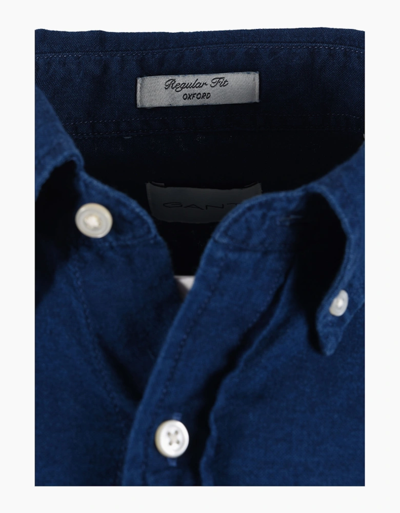 GANT REG OXFORD INDIGO SHIRT DARK INDIGO