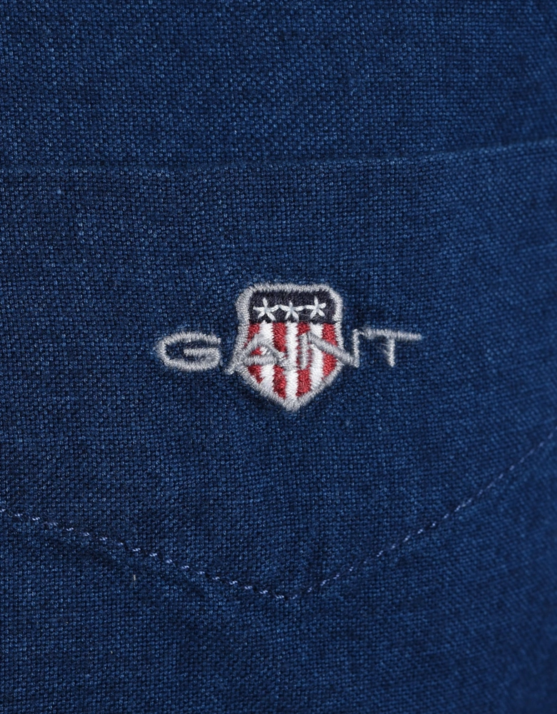 GANT REG OXFORD INDIGO SHIRT DARK INDIGO