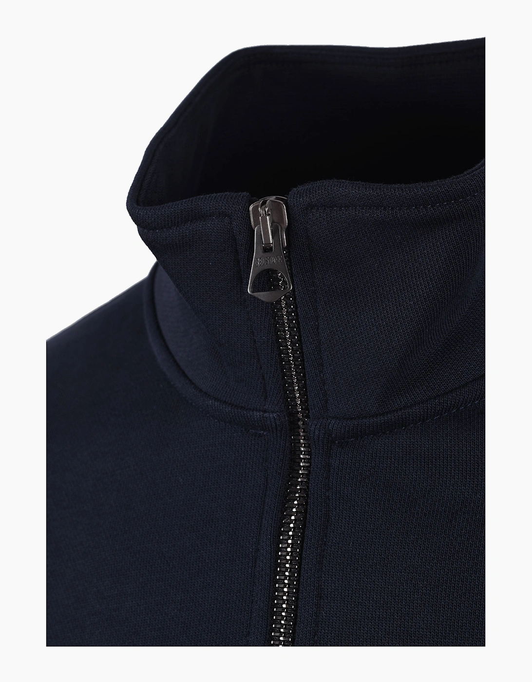 BELSTAFF CURATOR HALF ZIP DARK INK