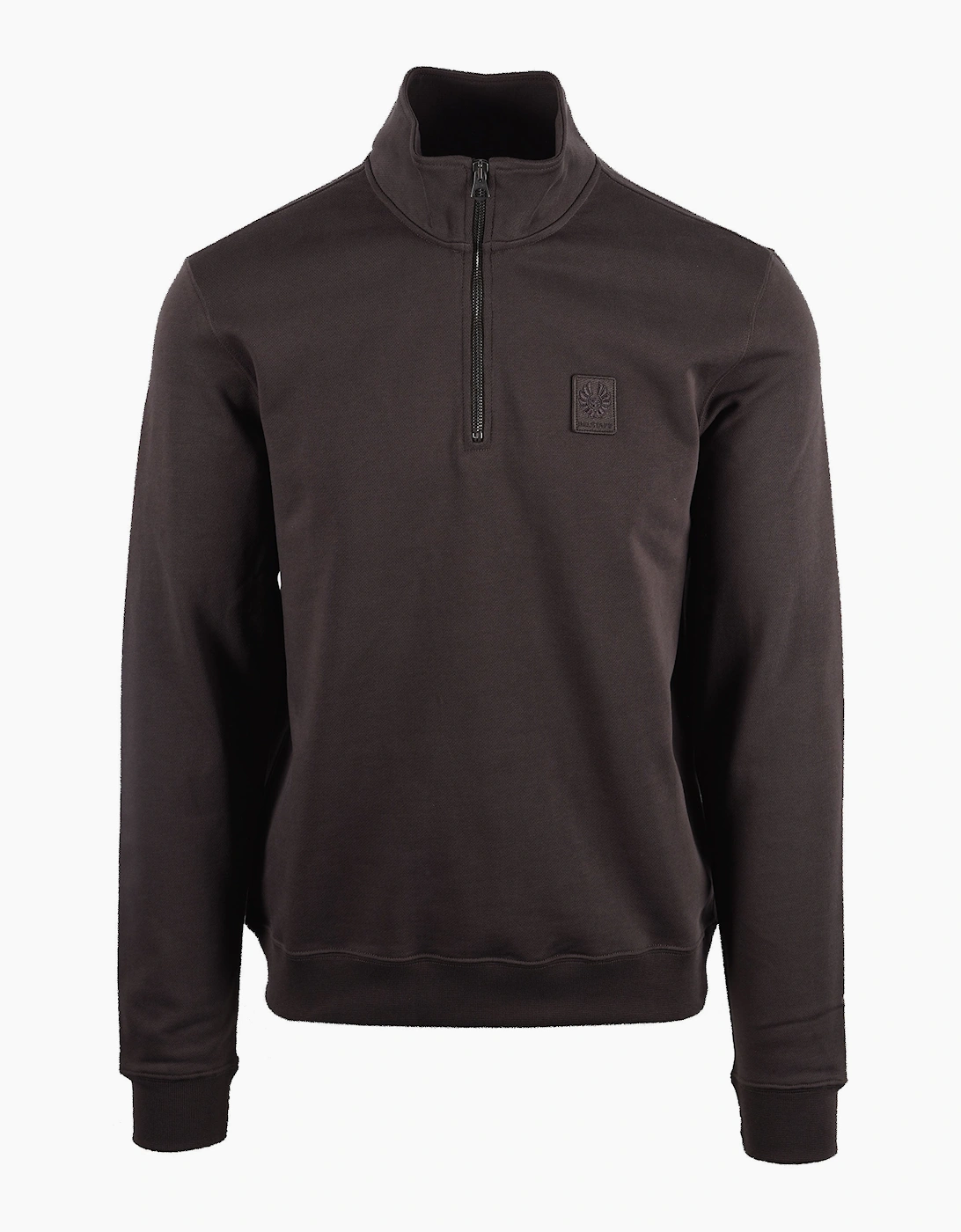 BELSTAFF CURATOR HALF ZIP ARMY GREEN, 5 of 4