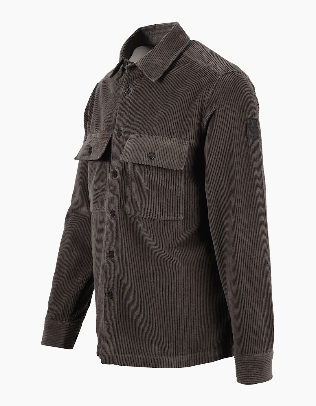 BELSTAFF RAVINE CORDUROY SHIRT ARMY GREEN
