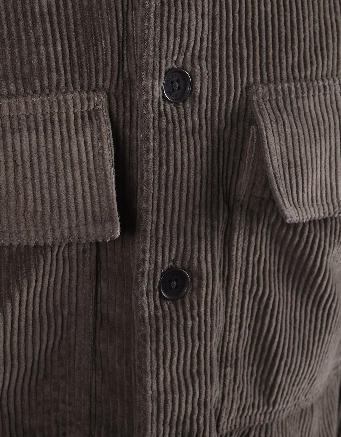 BELSTAFF RAVINE CORDUROY SHIRT ARMY GREEN