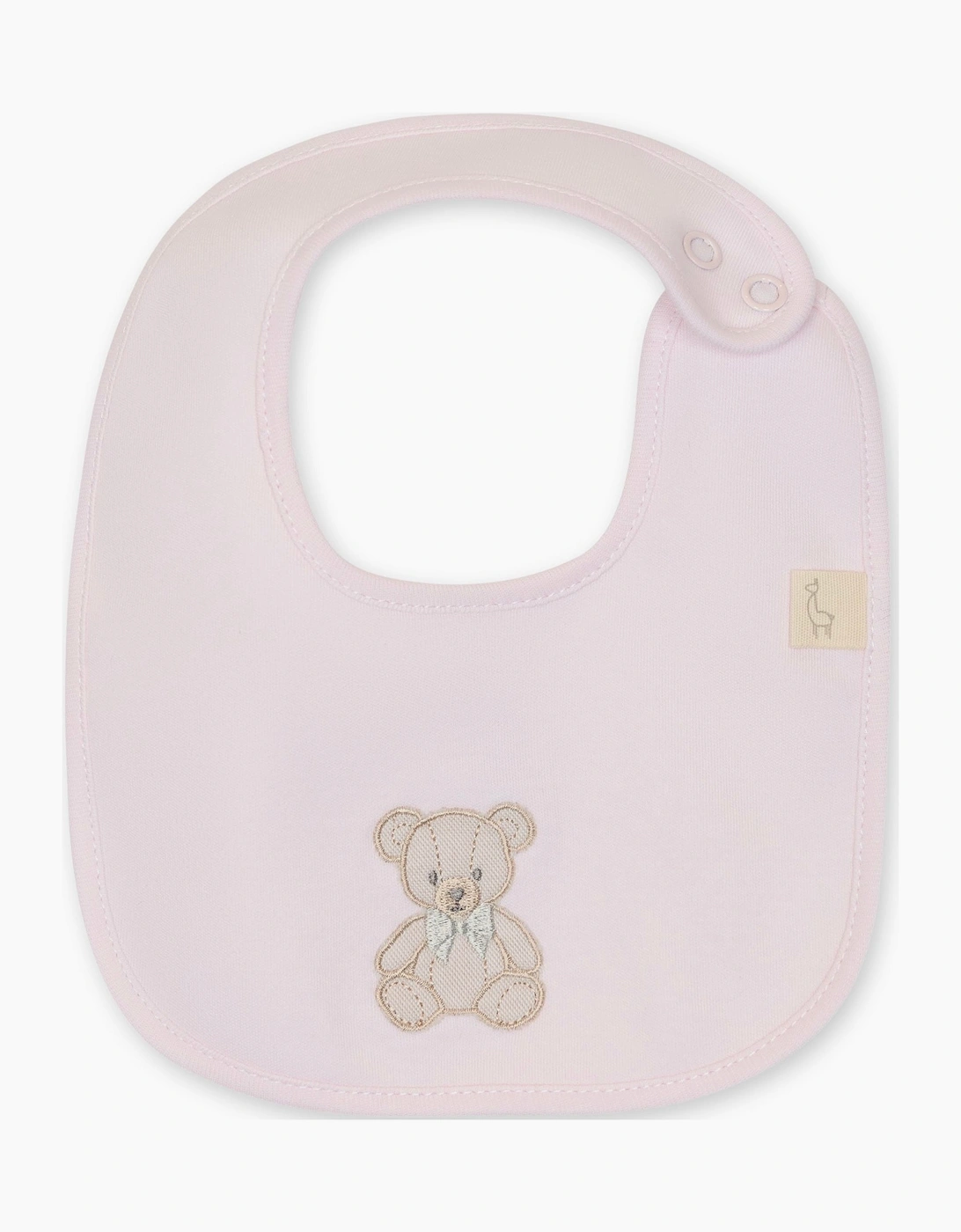 Pink Teddy Bear Bib, 3 of 2