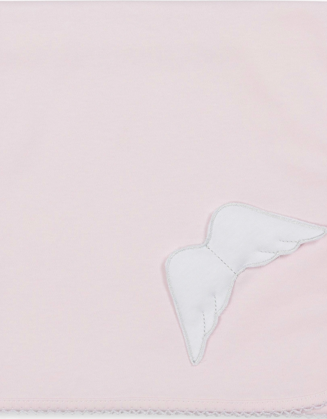 Pink Angel Wing Burp Cloth
