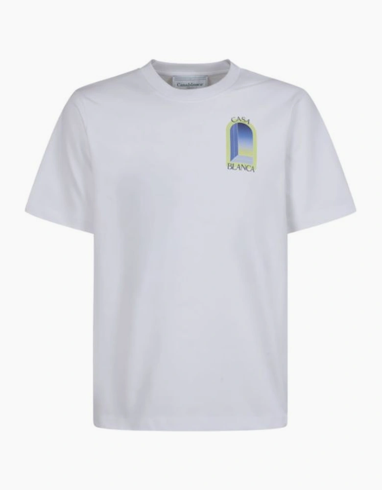 CASABLANCA Arch Print T-Shirt White
