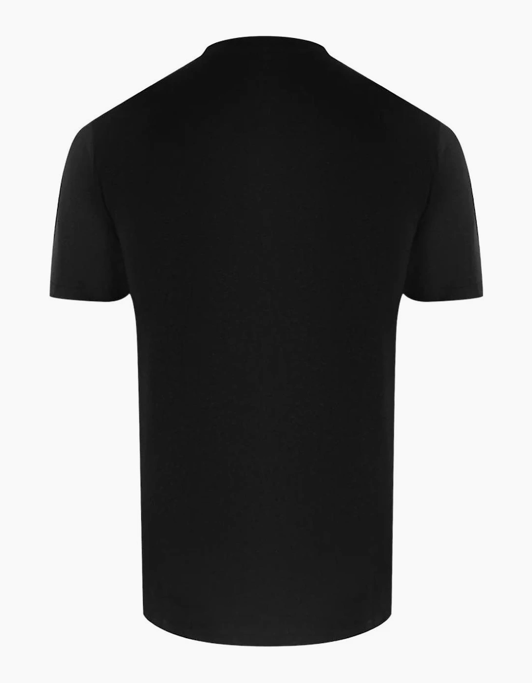 Love Moschino Multi Logo T-Shirt in Black