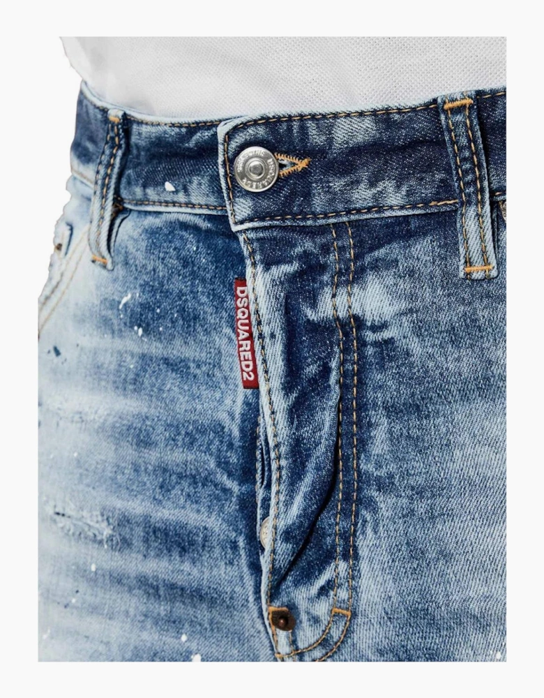 Dsquared2 Light Scarface Wash Cool Guy Jeans in Blue