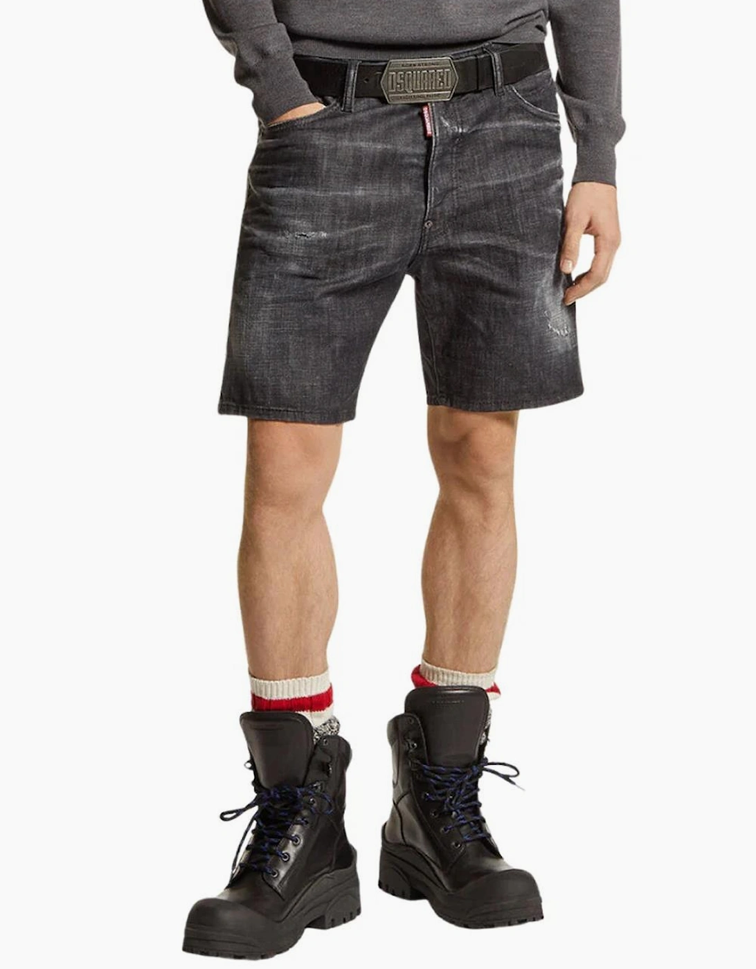 Dsquared2 Marine Bermuda Shorts in Black