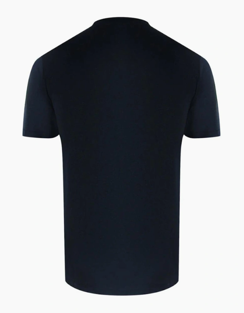 Love Moschino Small Heart Logo T-Shirt in Black