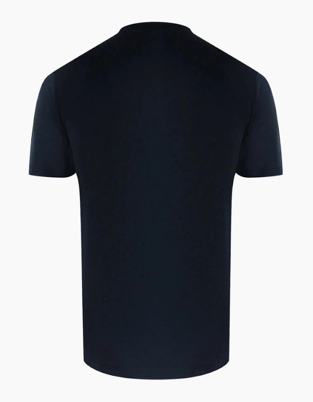 Love Moschino Small Heart Logo T-Shirt in Black