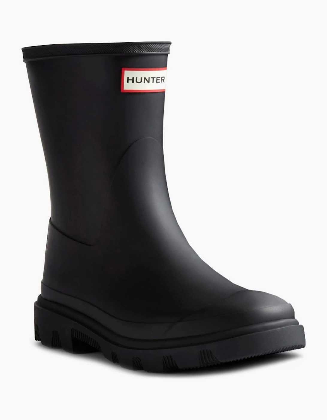 Hunter Women's Black Downpour Short Wellingtons - Size 7