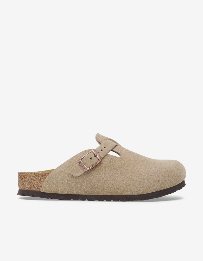 BIRKENSTOCK Kids Boston Clog Sandals in Beige