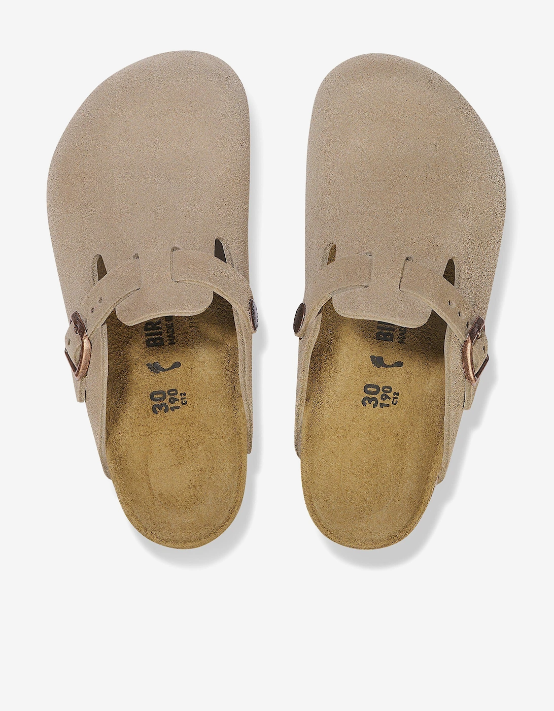 BIRKENSTOCK Kids Boston Clog Sandals in Beige