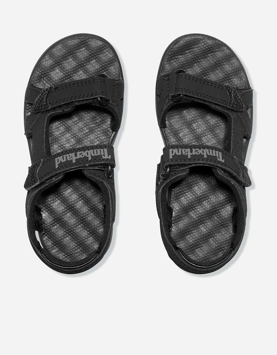 Timberland Boys Faux Leather Perkins Row Strap Sandals